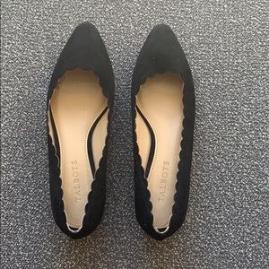 Black Suede flats